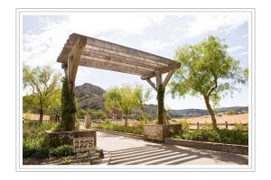 San Luis Obispo wedding venues - Holland Ranch - entrance to Holland Ranch