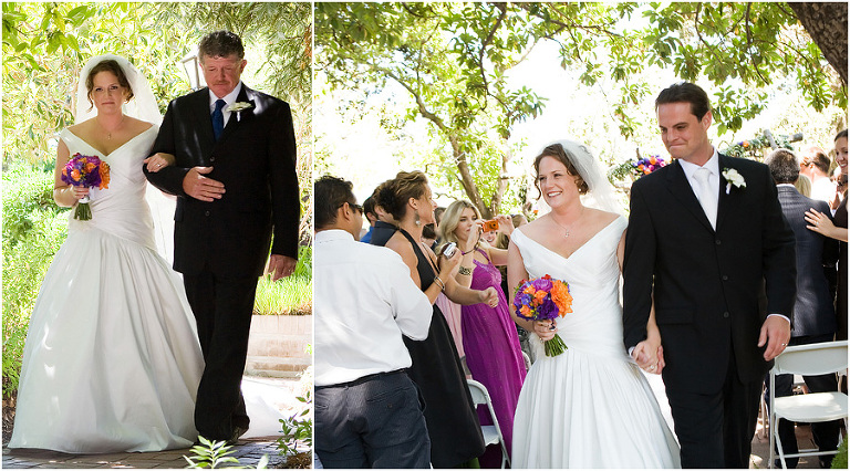 Wedding photography by Jen Rodriguez Photography of a wedding held at the Dallidet Adobe in San Luis Obispo