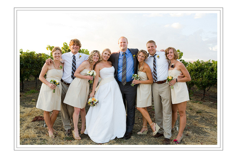 Dana and Dave's wedding: bridal party portraits