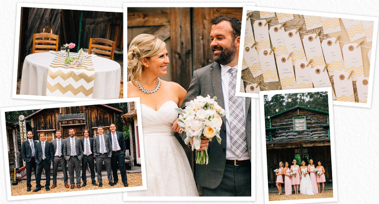 Long Branch Saloon and Farms wedding photographs