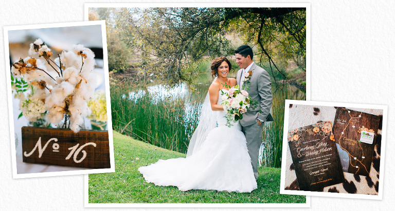 Greengate Ranch wedding featured on Style Me Pretty