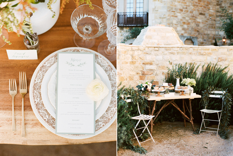 Botanical inspired wedding at Sunstone Villa