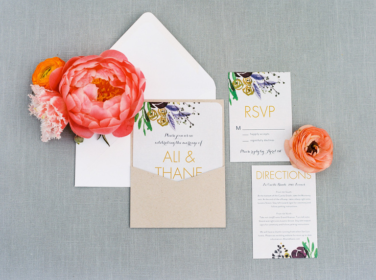 Colorful La Cuesta Ranch wedding : Ali and Thane