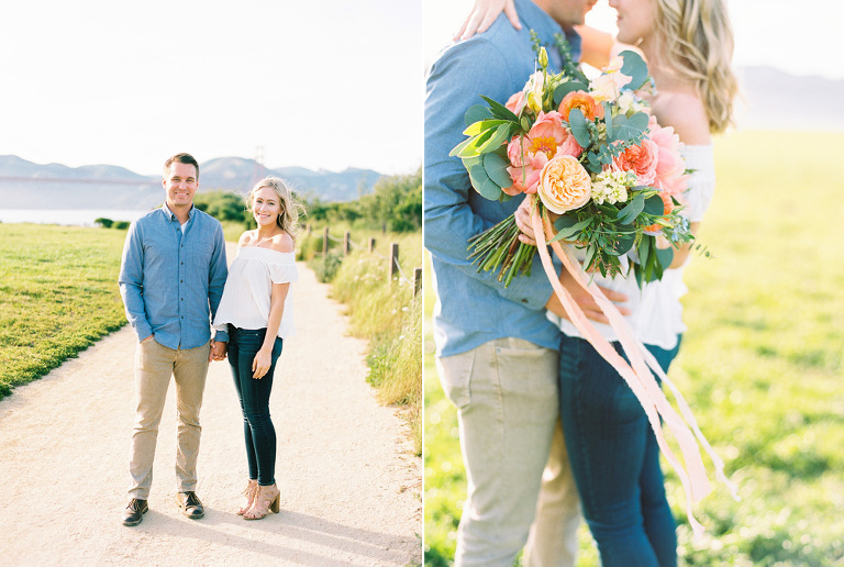 Crissy Field engagement session San Francisco