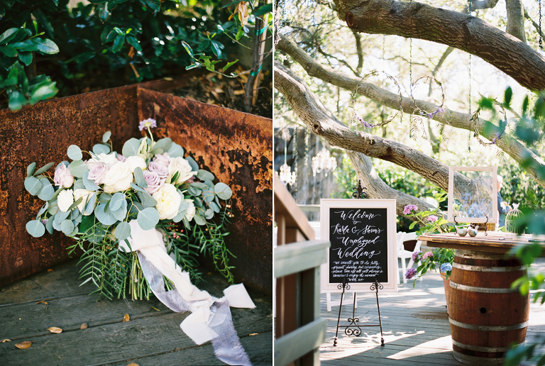 Lavender Bridal bouquet by Petals and Seabreeze 